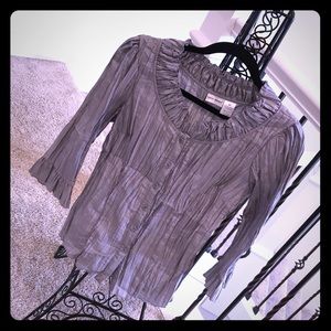 💥Dressy crinkle top